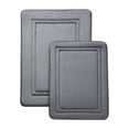 thumbnail image 1 of Mainstays Memory Foam Bath Mat Set Grey, 1 of 5