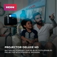 thumbnail image 4 of ION Audio Projector Deluxe HD Battery/AC Powered 720p HD LED Bluetooth-enabled, 4 of 7