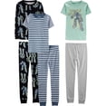 thumbnail image 1 of Set de pijama Simple Joys de Carter's Boys, 6 piezas, 6 años, 1 of 1