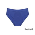 thumbnail image 3 of Ropa interior para incontinencia, ropa de baño, Bikinis menstruales, bragas transpirables absorbentes para el período, bañadores reutilizables Prendas para la parte inferior del cuerpo Azul/L Minnieouse AP012187-03, 3 of 6
