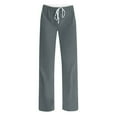 thumbnail image 4 of BLVB Women's Wide Leg Pants Casual Drawstring Elastic Low Rise Pajama Pants Loose Lounge Wear Trousers, 4 of 5