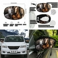 thumbnail image 6 of Yuyamidu Horse Car Hood Cover Auto Side View Mirror Cover Easy to Install Hood Cover with Auto Rearview Covers Set of 3 Car Exterior Accessories Decoration, 6 of 7