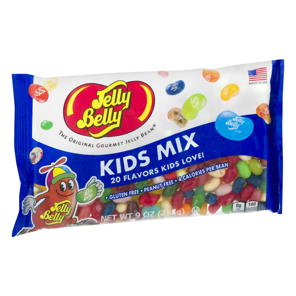 JELLY BELLY THE ORIGINAL GOURMET JELLY BEAN 9 oz. KIDS MIX