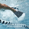 thumbnail image 3 of Swim Fins Speedo Silicone Short Blade Training Naranja/Gris, 3 of 7