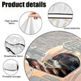 thumbnail image 6 of Uorisanigo ATV Seat Cover, Waterproof Bald Eagle American Flag Cover for ATV Compatible with Sportsman/Rancher/Foreman/Scrambler/Kodiak/Polaris Scrambler, 6 of 7