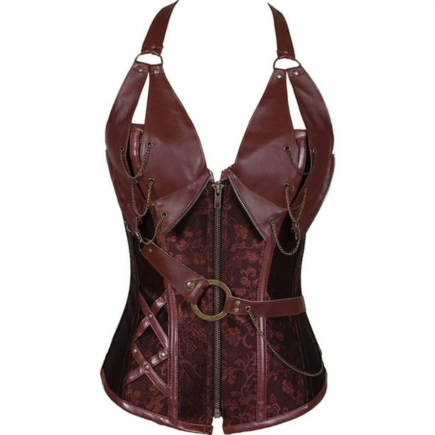 Corsé Vestido de novia Tocando fondo Ropa interior Body Sculpting Chaleco gótico Corte Corsé Corsé Fridja nalpqowj30359