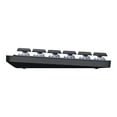 thumbnail image 4 of Logitech MX Clavier Mécanique Sans Fil Illuminé - Clavier - Pleine Taille - Rétroéclairé - Sans Fil - Bluetooth le - Commutateur de Touches : Tactile Silencieux, 4 of 12