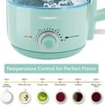 thumbnail image 5 of Elite Gourmet 1.2L Adjustable Temperature Electric Glass Kettle (Mint), 5 of 8