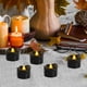 thumbnail image 5 of 12 velas de té LED eléctricas falsas con pilas Destello amarillo, 5 of 6