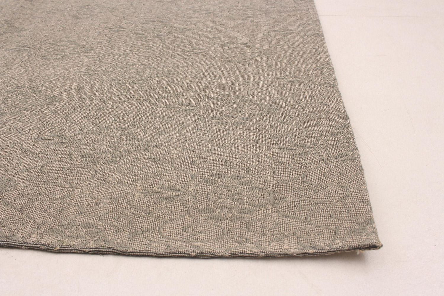 ECARPETGALLERY 4'9" x 6'9" Contemporary Collage Handmade Area Rug for Living Room, Dining Room and Bedroom in Grey