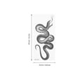 thumbnail image 3 of 12 Pcs Zoa Personalized Tribal Serpent Punk Snake Snake Women Fake Snake Tattoo, 3 of 3