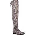 thumbnail image 1 of Marc Fisher Womens Humor 2 Faux Suede Over-The-Knee Boots Gray 8 Medium (B,M), 1 of 4