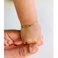 thumbnail image 5 of Primejewelry269 Valentino Link Bracelet, Gold-Filled, 4.0"-7.5", 5 of 5