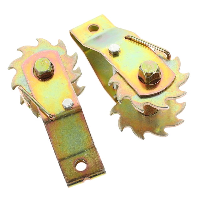 CATIEBYE 2Pcs Heavy Duty Golden Fence Wire Tensioner Tool for Secure Wire Fastening and Stable Setup