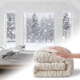 thumbnail image 4 of Hearth & Gear Soft Reversible Flannel Throw Blanket For All Season Cozy Comfort Warm Bedding Stone And Beam Blanket Sized Throws for Bed Sized Heated Blanket Soft Light Blanket Throw Blanket Pattern, 4 of 5