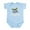 Sky Blue, variant on CafePress - Down Under Australia Koala Cute Austra Body Suit - Baby Light Bodysuit, Size Newborn - 24 Months
