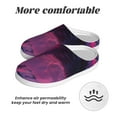 thumbnail image 6 of Balery Mystical Dragon Under Moon Pattern Women's Fuzzy Memory Foam Slippers Fluffy Winter House Shoes Indoor and Outdoor-35/36, 6 of 7