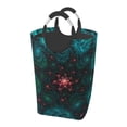 thumbnail image 1 of DouZhe 50L Rectangular Laundry Basket, Green Spiral Mandela Prints Waterproof Foldable Laundry Hamper with Aluminum Handles, 1 of 6