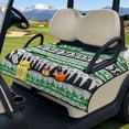 thumbnail image 3 of Xixirimido Quilted Golf Cart Seat Blanket Universal Heavy Duty Golf Cart Seat Cover Towel for EZGO Yamaha Club Car & More 2-Seater Carts Foldable Seat Covers, Golf Theme, 3 of 8