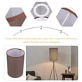 thumbnail image 3 of FUTUREORYY Lamp Shade Replacement Coffee Cloth 1Pack for Tall Lamp Use, 3 of 5