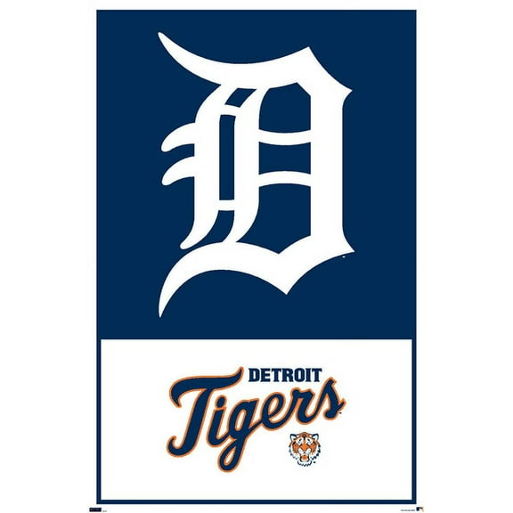 MLB Detroit Tigers - Logo 22 Wall Poster, 22.375" x 34"