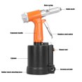 thumbnail image 3 of Pistola remachadora neumática hidráulica Suministros de aire remachadores de grado industrial Naranja Negro KP703 (estilo americano), 3 of 8