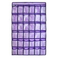 thumbnail image 7 of 36 Pocket Wall Hanging Organizer Chart Transparent Large Pockets Underwear Organizer for Classroom Office Home Closet, 7 of 7