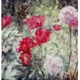 thumbnail image 2 of Stalus, Judy 26x27 White Modern Wood Framed Museum Art Print Titled - Garden, 2 of 4