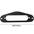 thumbnail image 4 of 2 Pcs Guitar Pickup Frame Mounting Ring Single Coil Metal(Black), 4 of 5