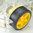 thumbnail image 4 of 4-Wheel Robot Smart Car Chassis Kits with Speed Encoder for Raspberry Pi and Arduino, 4 of 5