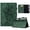 Green, variant on for Samsung Galaxy Tab S8 2022/Tab S7 2020 11" SM-X700/X706/T870/T875/T878, Premium Luxury PU Leather Cover/Smart Folio with Dual Stand & Auto Sleep/Wake Case Cover with Pen Slot & Card Slots, Khaki