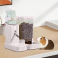 thumbnail image 2 of Automatic Hamster Feeder & Water Dispenser | 2-in-1 Spill-Proof Gravity Bottle, Transparent Storage, Detachable Plastic, Hangable Cage Mount, 320ml/80ml, Easy Clean, Multi-Function, 2 of 7
