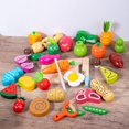 thumbnail image 3 of Children Wooden Puzzle Magnetic Vegetables Fruit Kitchen Simulation Play House Toy Cecilia Colorful Mini Toy Model Birthday Gift, 3 of 7