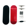 thumbnail image 1 of Finger Skateboard Board Width 32mm Professional Maple Fingertip Skateboard Double Rocker Mini Skateboard Red, 1 of 8