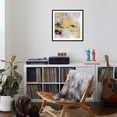 thumbnail image 4 of Art.com Stone Gardens III Yellow Art Print by Silvia Vassileva, Black Frame Wall Art, 29" x 29", 4 of 5