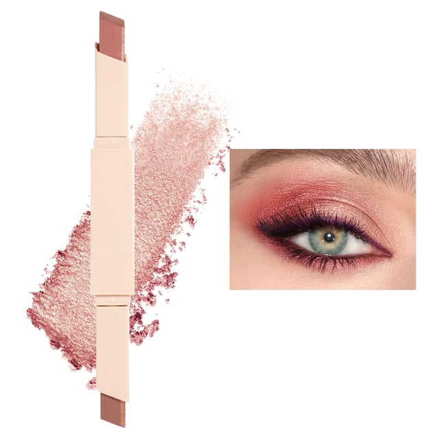 Eyeshadow Colorful Double Headed Eye Shadow Stick Easy To Extend Quick Makeup Portable And Docile Waterproof Eye Shadow Stick, Eyeshadow for Women