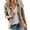 Khaki, variant on Bellella Women Coat Solid Color Military Jacket Long Sleeve Outwear Casual Lapel Utility Jackets Outdoor Khaki M
