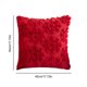 thumbnail image 4 of Fundas Almohada Navideñas Funda Decorativa Felpa Suave (copo Nieve) Color Rojo, 4 of 8