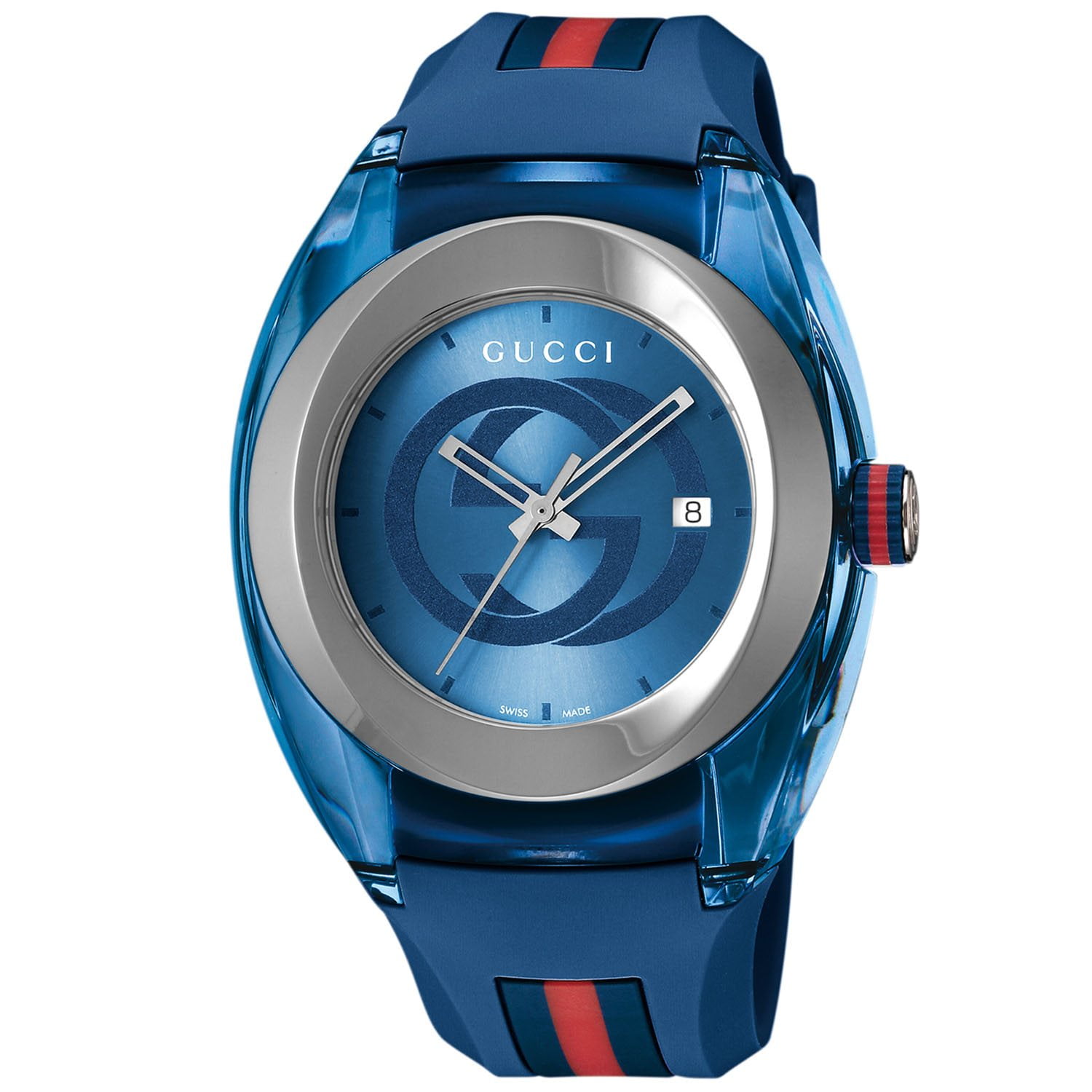 Gucci Sync Quartz Rubber Watch, 45mm - Samsclub.com