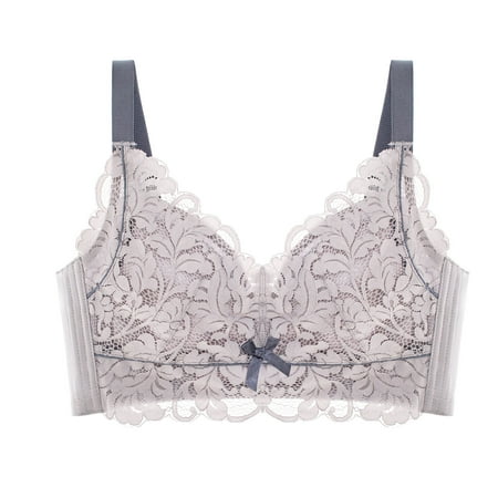 

Ruhiku GW Women’s Lace Bralettes Sexy Bra Front Close Bra Push Up Bralette Lingerie Underwear Everyday Bra