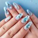 thumbnail image 2 of Pack of 30 Almond Shape False Nail ABS Press On Nail Fashionable Design for Easy Application at Home Parties Daily Use, 2 of 4