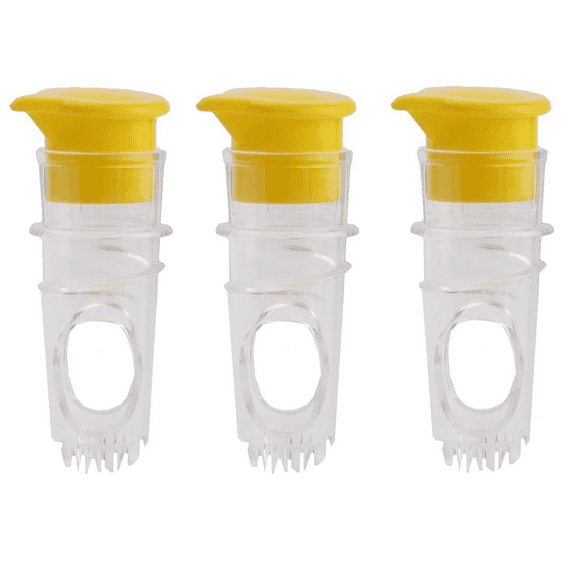 3PCS Mini Manual Lemon Squeezer, Portable Lemon Juicer, Multifunctional Fruit Juicer for Your Kitchen