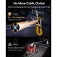 thumbnail image 2 of Cable de carga Jixivor 4 en 1 USB C en espiral de 100 W para iPhone, 2 of 7