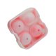 thumbnail image 3 of Worallymy Bandeja de cubitos de hielo 4 Rejillas Molde de bola de hielo de silicona Reutilizable Barra de cocina Máquina para hornear con tapa Rosa Worallymy JD735801752, 3 of 7