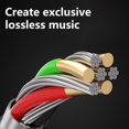 thumbnail image 2 of HLONK Wired Earbud Sensitive Fevers Sound Quality Universal 3.5mm In-ear Student Surround Gaming Earbud for Running, 2 of 8