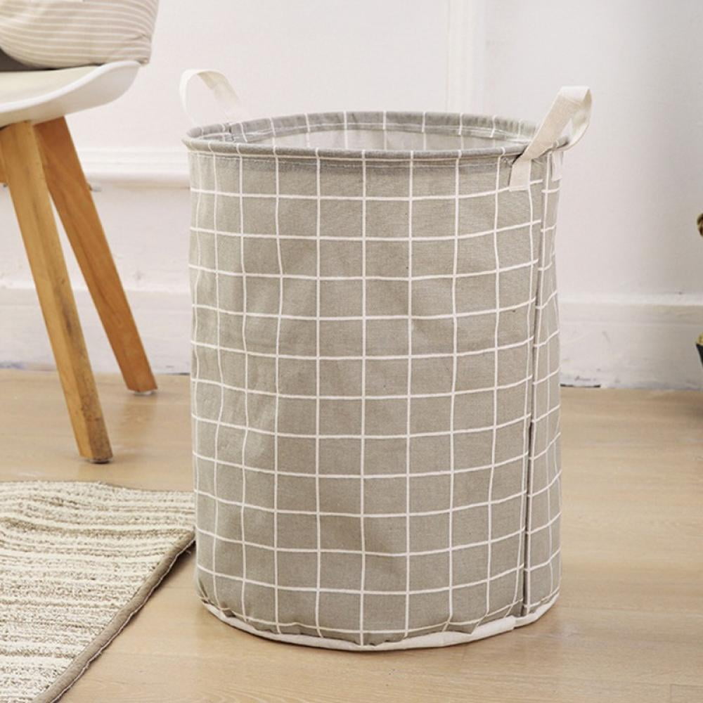 JANDEL Simple Style Dirty Clothes Basket Storage Bucket Storage Basket Storage Bucket, Gray
