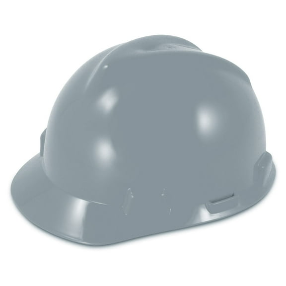 V-Gard Fas-Trac Slotted Protective Cap - Gray