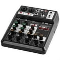thumbnail image 3 of Wireless 4-channel Audio Mixer Console Portable Microphone Sound Mixing Console USB Interface Dj Mixer ,Reduced Noise, 3 of 6