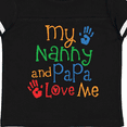 thumbnail image 4 of Inktastic Nanny and Papa Love Me Boys or Girls Toddler T-Shirt, 4 of 5