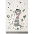 thumbnail image 4 of SAFAVIEH Carousel Kids Eugene Sleeping Kitten Area Rug, 4 of 6